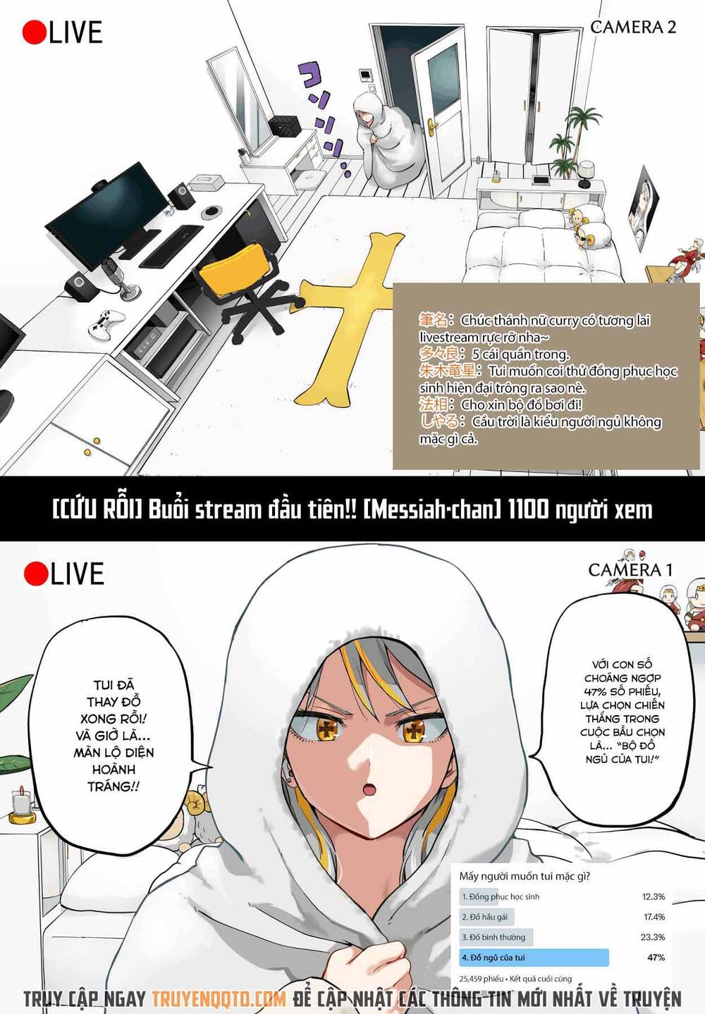 Vtuber Savior ✟ Messiah-Chan: Chapter 4