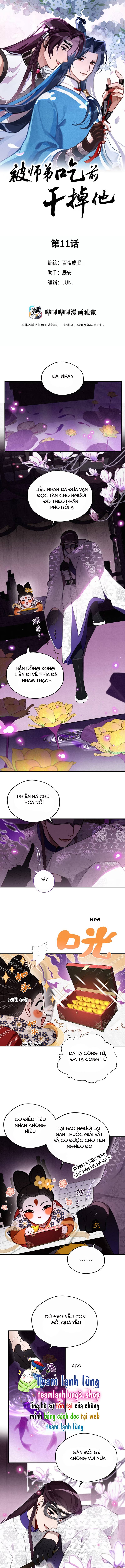 XỬ LÝ TIỂU SƯ ĐỆ TRƯỚC KHI BỊ HẮN ĂN SẠCH: Chapter 11