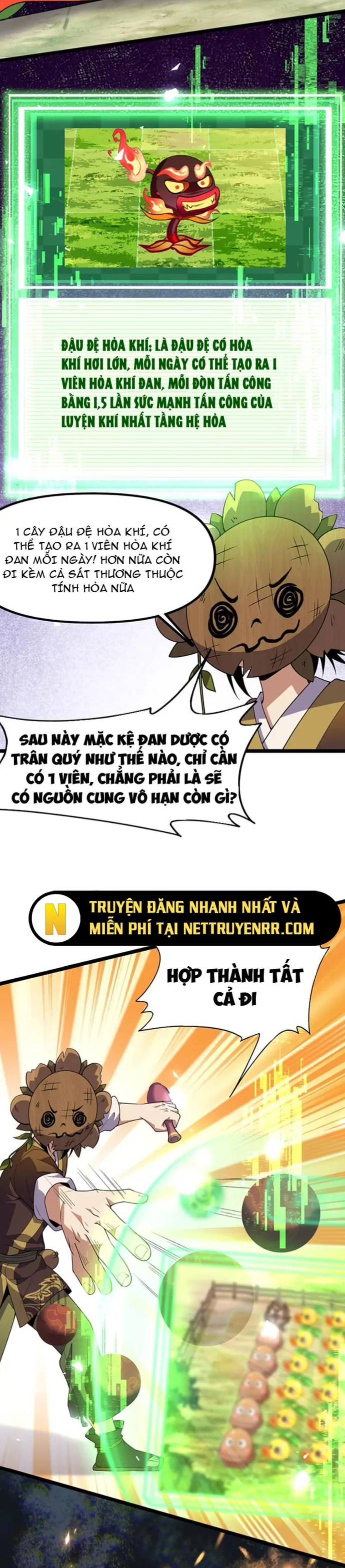 Xuyên Không Đến Thế Giới Tu Chân, Ta Vậy Mà Kích Hoạt Được Hệ Thống Plants vs Zombie: Chapter 12