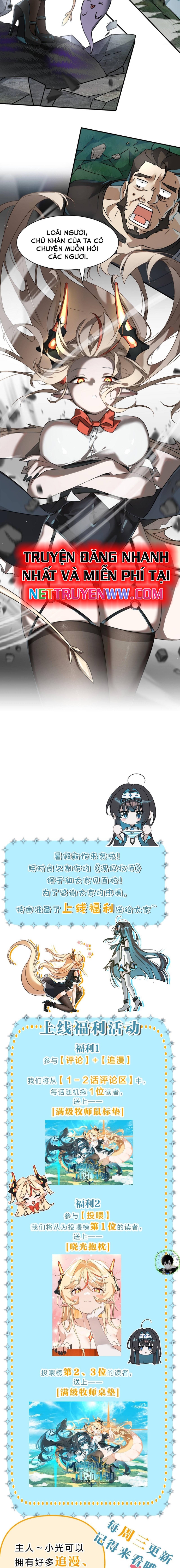Xuyên Không Mãn Cấp Như Tôi Tại Sao Lại Là Quý Cô Mục Sư Chứ: Chapter 1