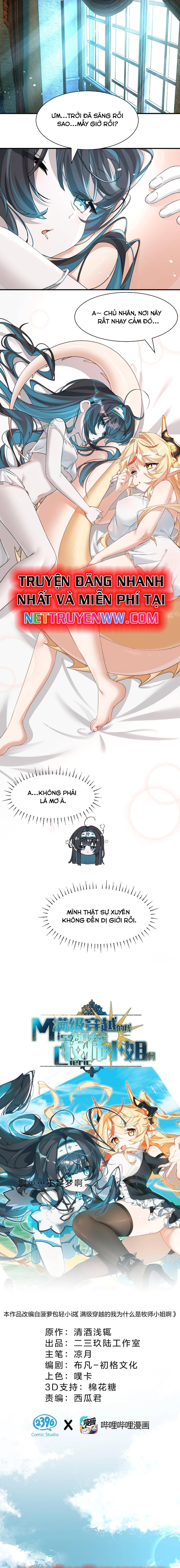 Xuyên Không Mãn Cấp Như Tôi Tại Sao Lại Là Quý Cô Mục Sư Chứ: Chapter 3