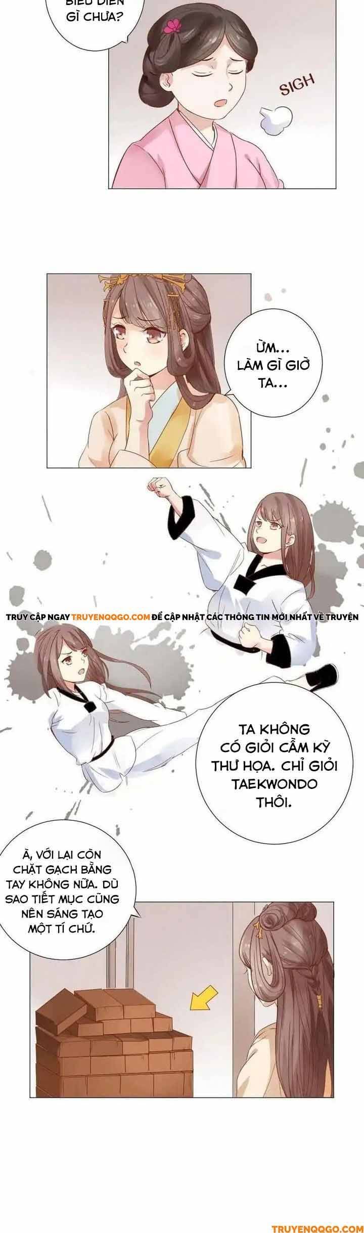 Xuyên Không Trở Thành Thái Tử Phi Uy Vũ: Chapter 3
